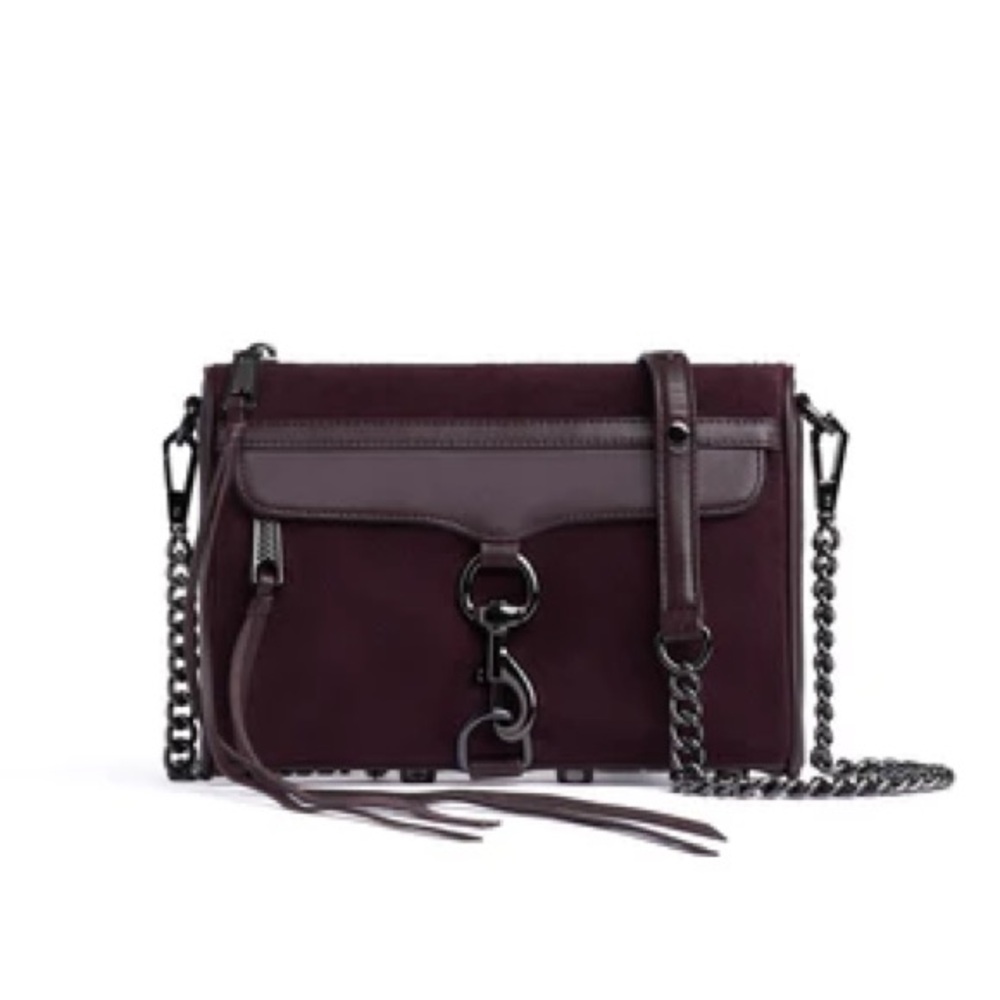 NWOT Rebecca Minkoff Mini M.A.C. Crossbody - Currant